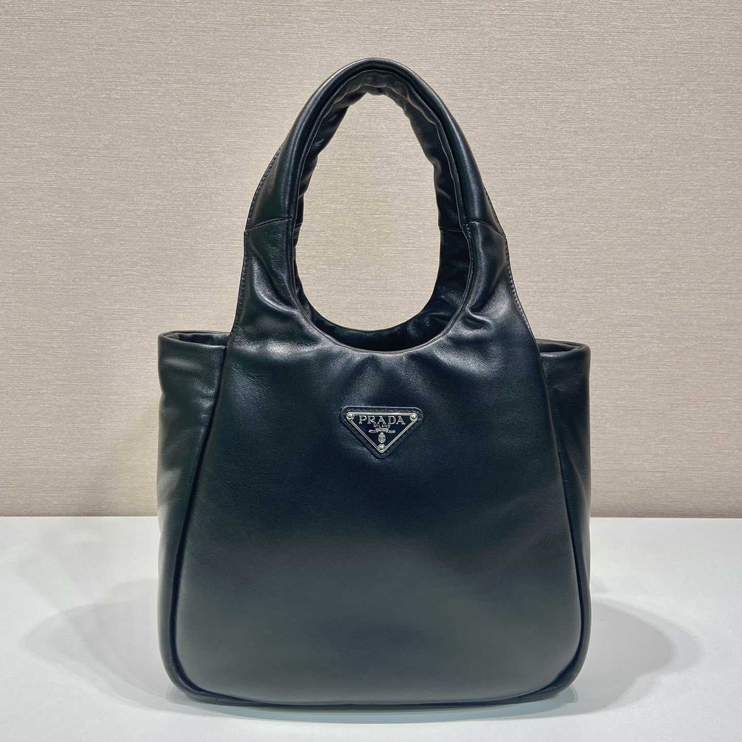 Prada Medium Padded Prada Soft Nappa Leather Bag - FashionPlug