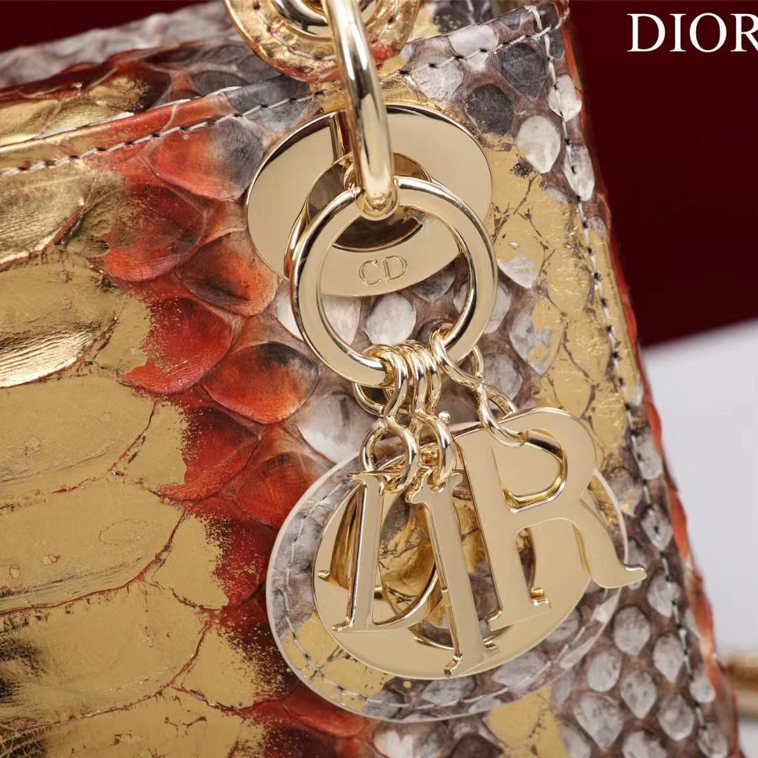 Dior Lady Dior Bag (17-15-7 cm) - FashionPlug