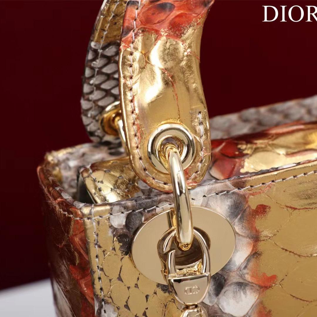 Dior Lady Dior Bag (17-15-7 cm) - FashionPlug