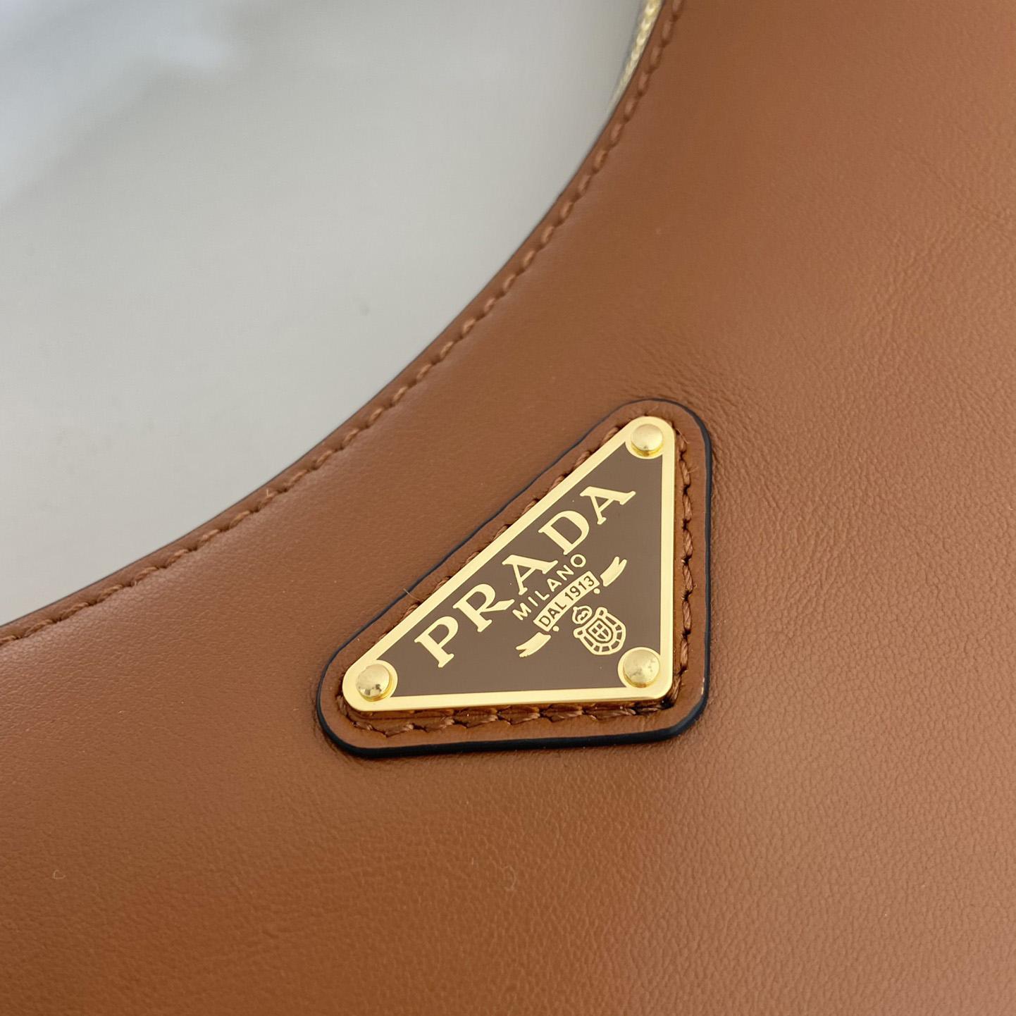 Prada Leather Shoulder Bag - FashionPlug