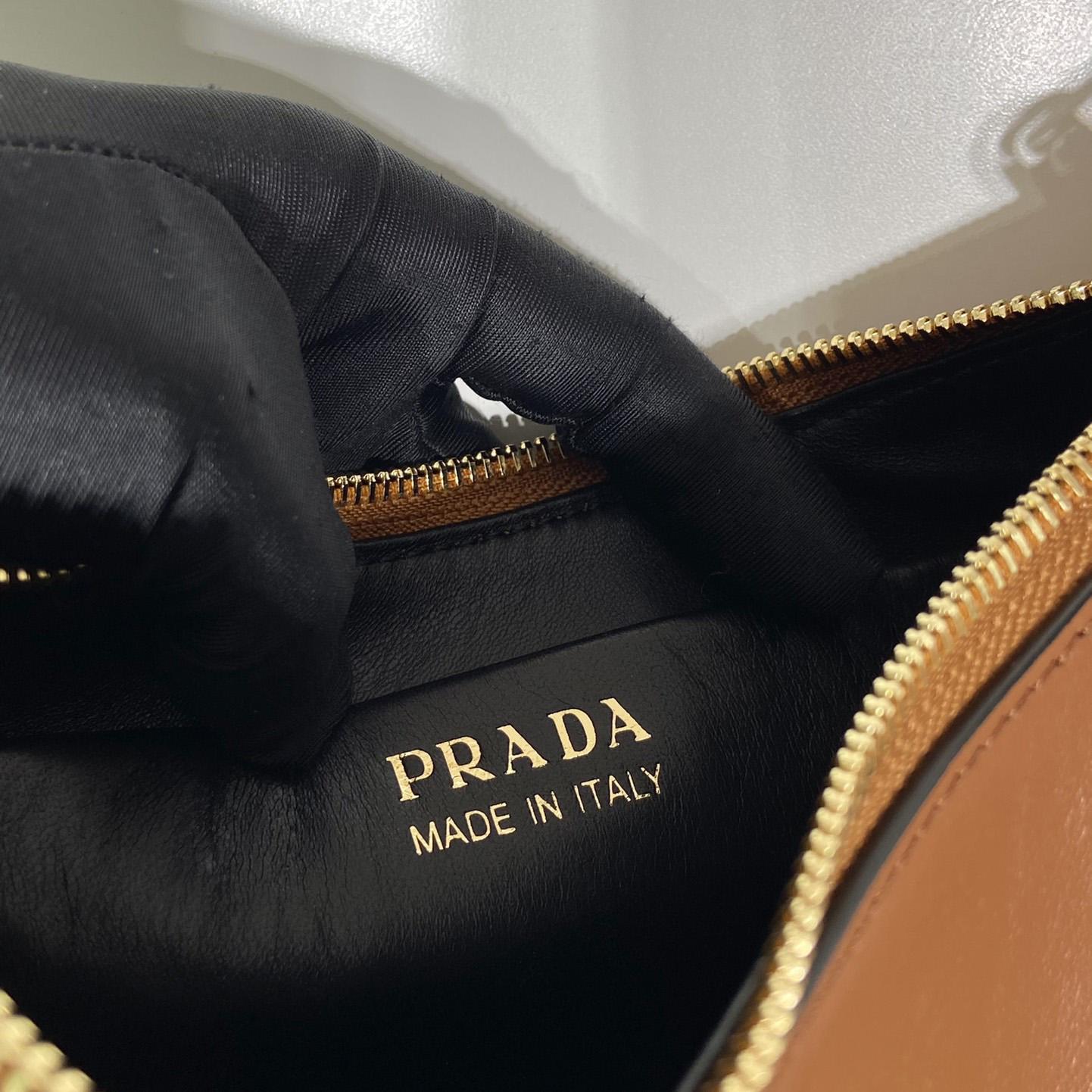 Prada Leather Shoulder Bag - FashionPlug
