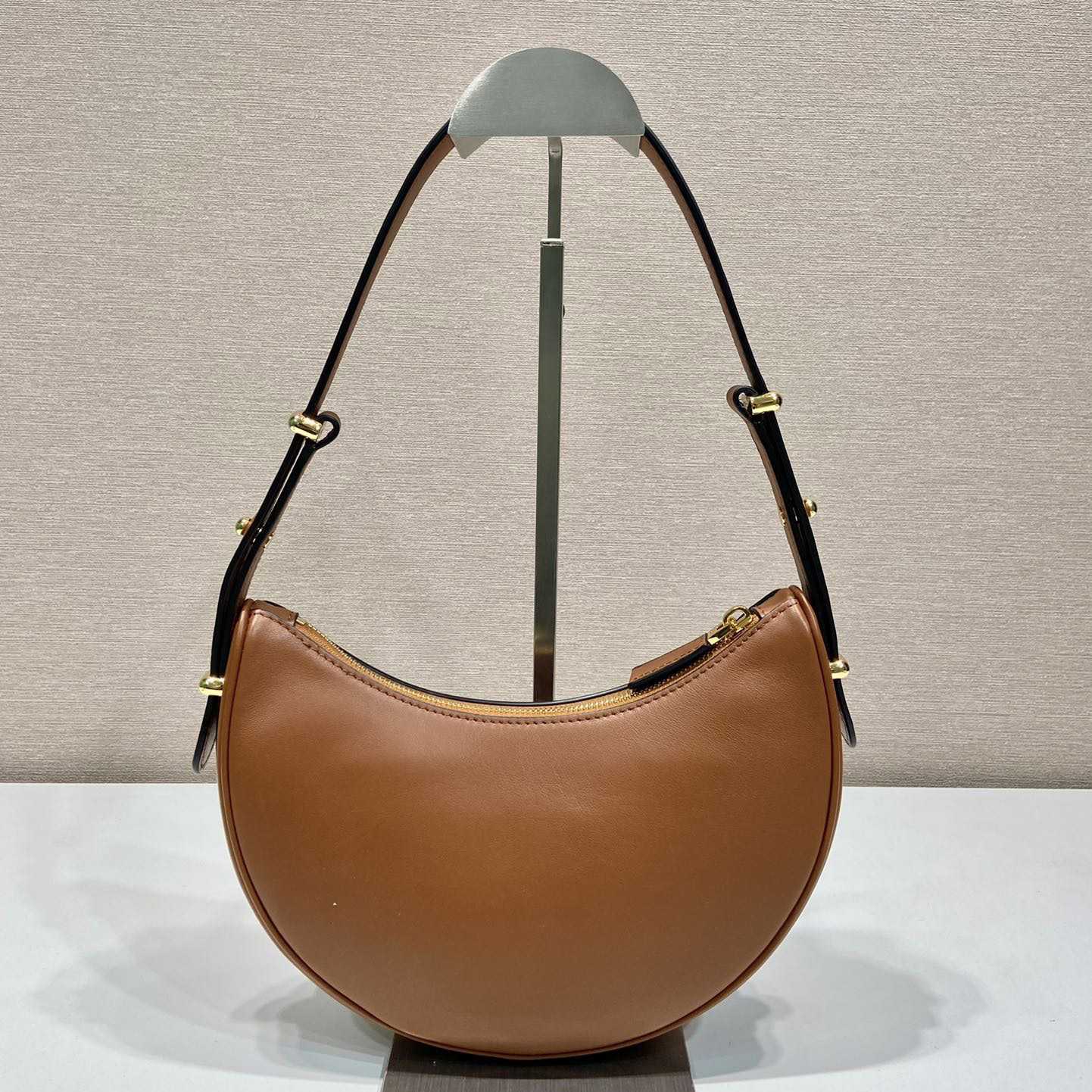 Prada Leather Shoulder Bag - FashionPlug