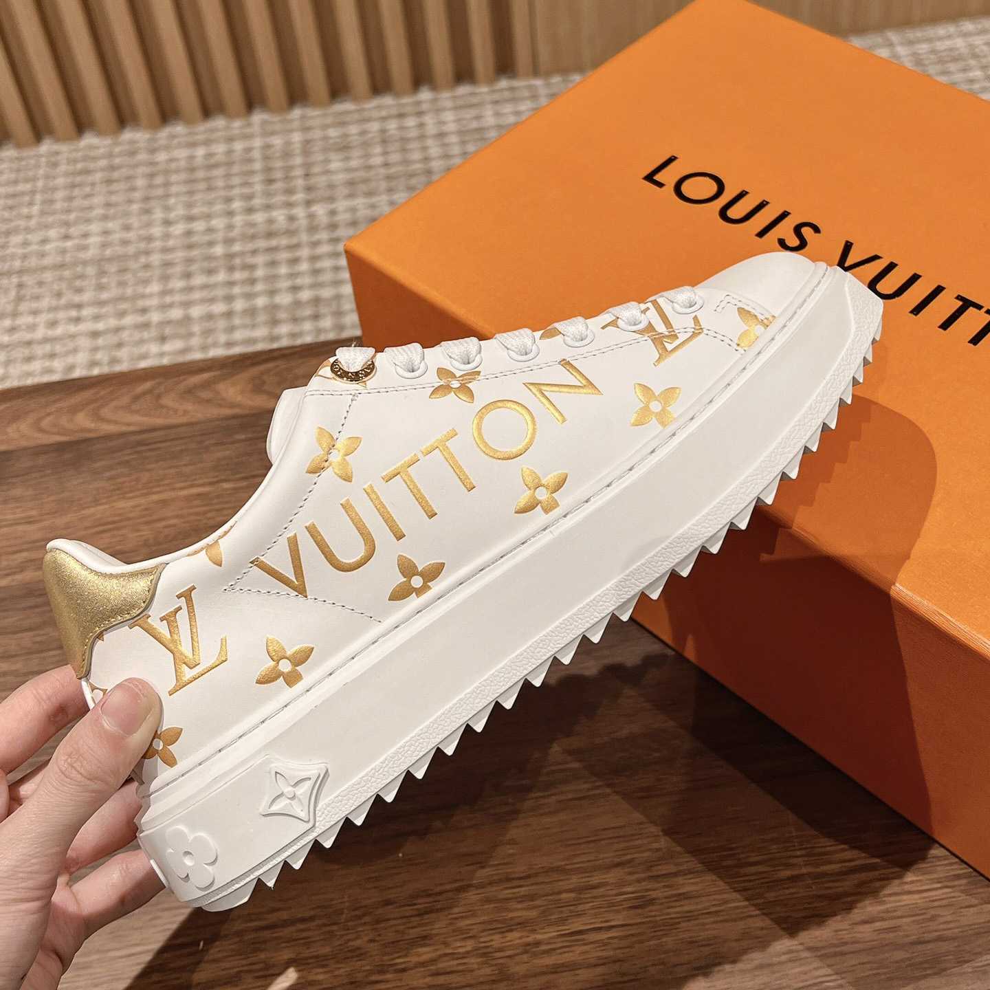 Louis Vuitton Time Out Sneaker (upon uk size)     - FashionPlug