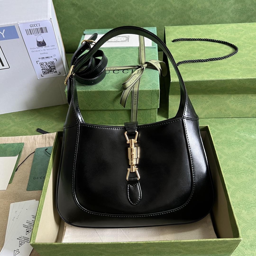 Gucci Jackie 1961 Small Shoulder Bag(27.5*19*4cm) - FashionPlug