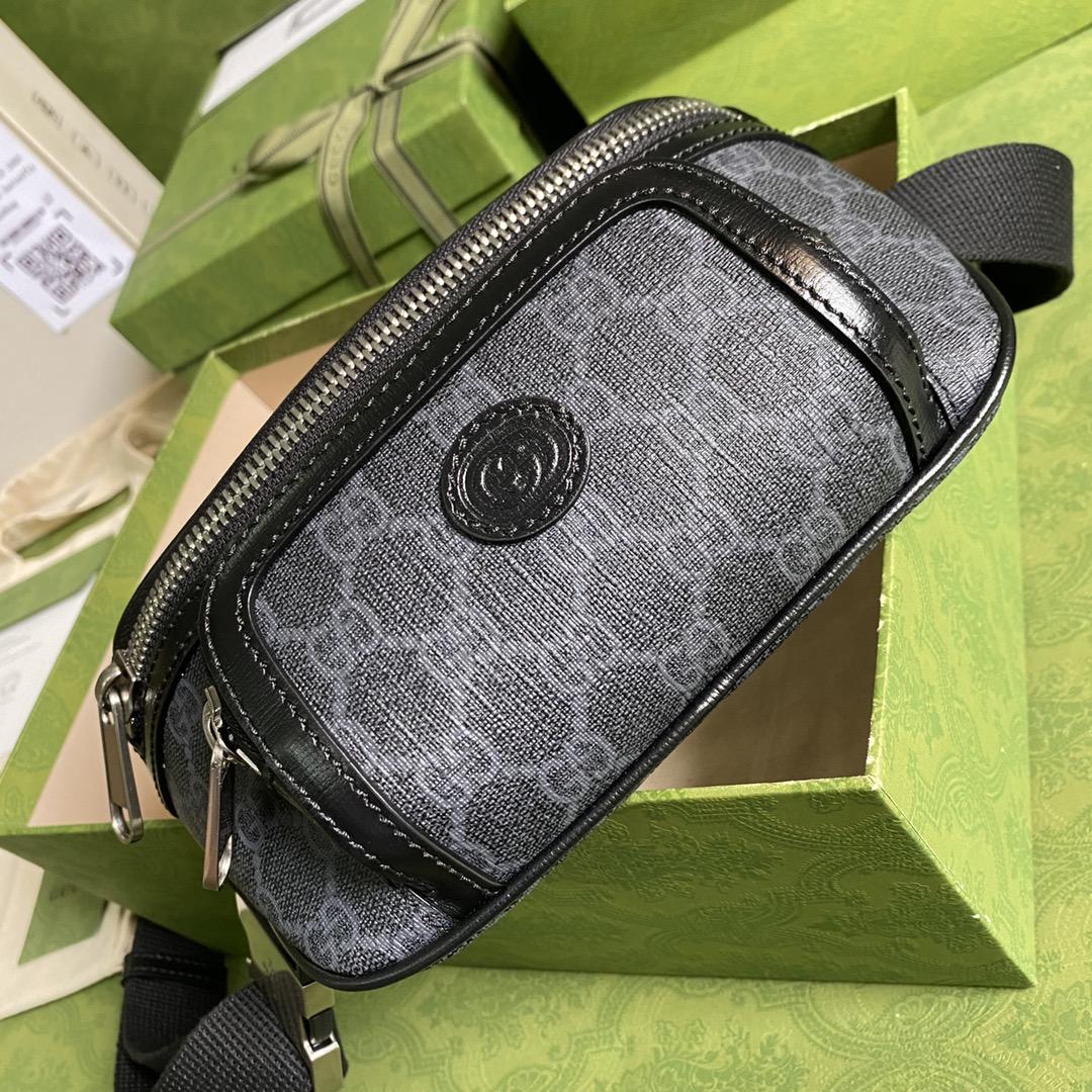 Gucci Belt Bag With Interlocking G(23x 12x 2.5cm) - FashionPlug