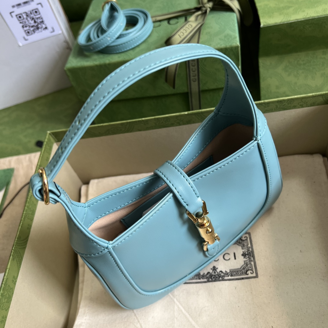 Gucci Jackie 1961 Mini Shoulder Bag (19x13x3cm) - FashionPlug
