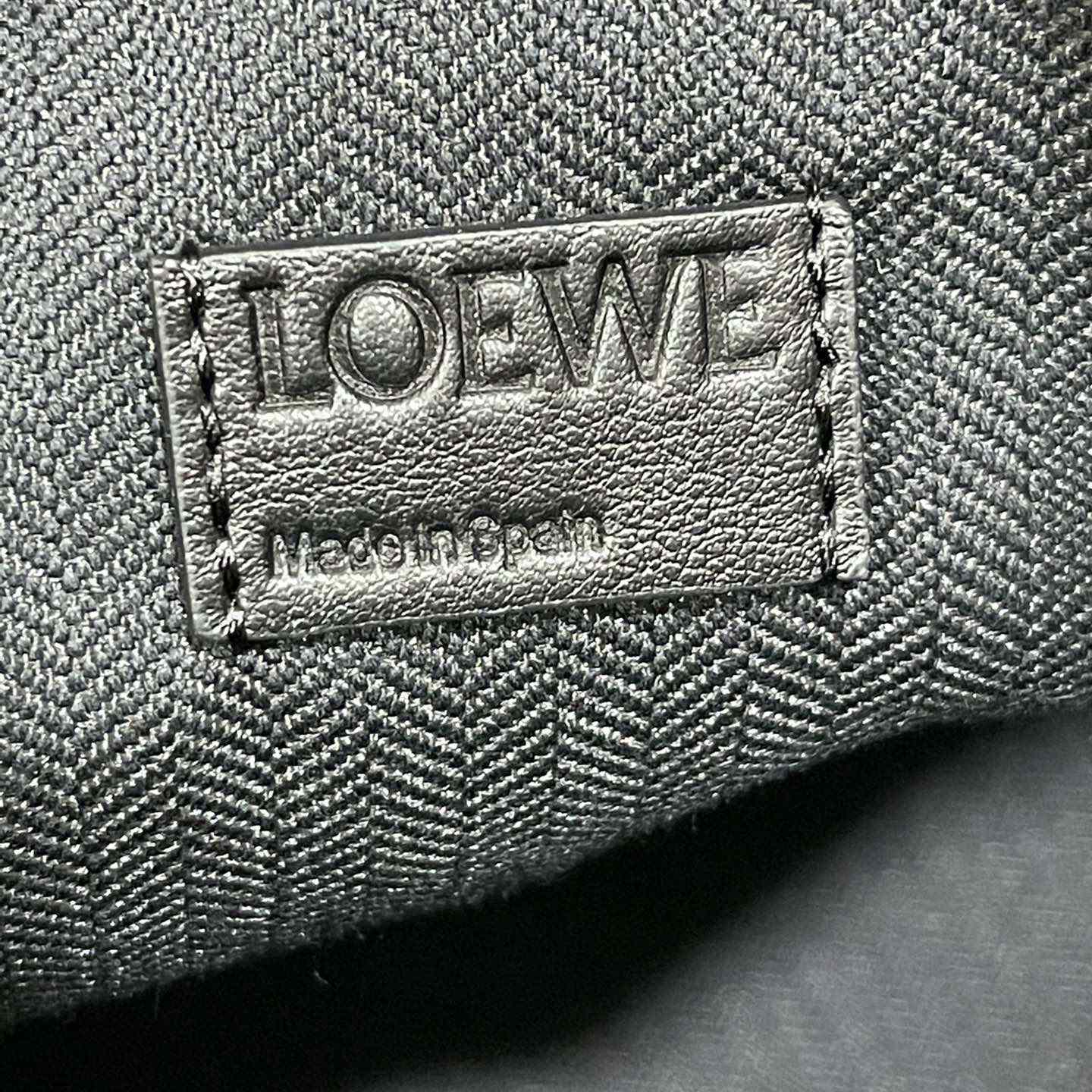 Loewe Cubi Crossbody Bag In Supple Smooth Calfskin And Jacquard - FashionPlug