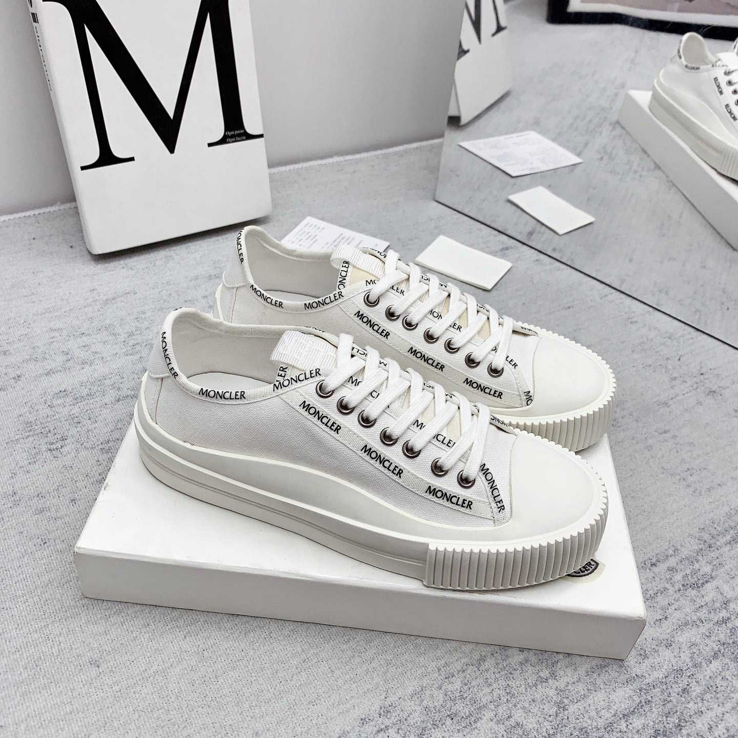 Moncler Glissiere Low-Top Sneakers - FashionPlug