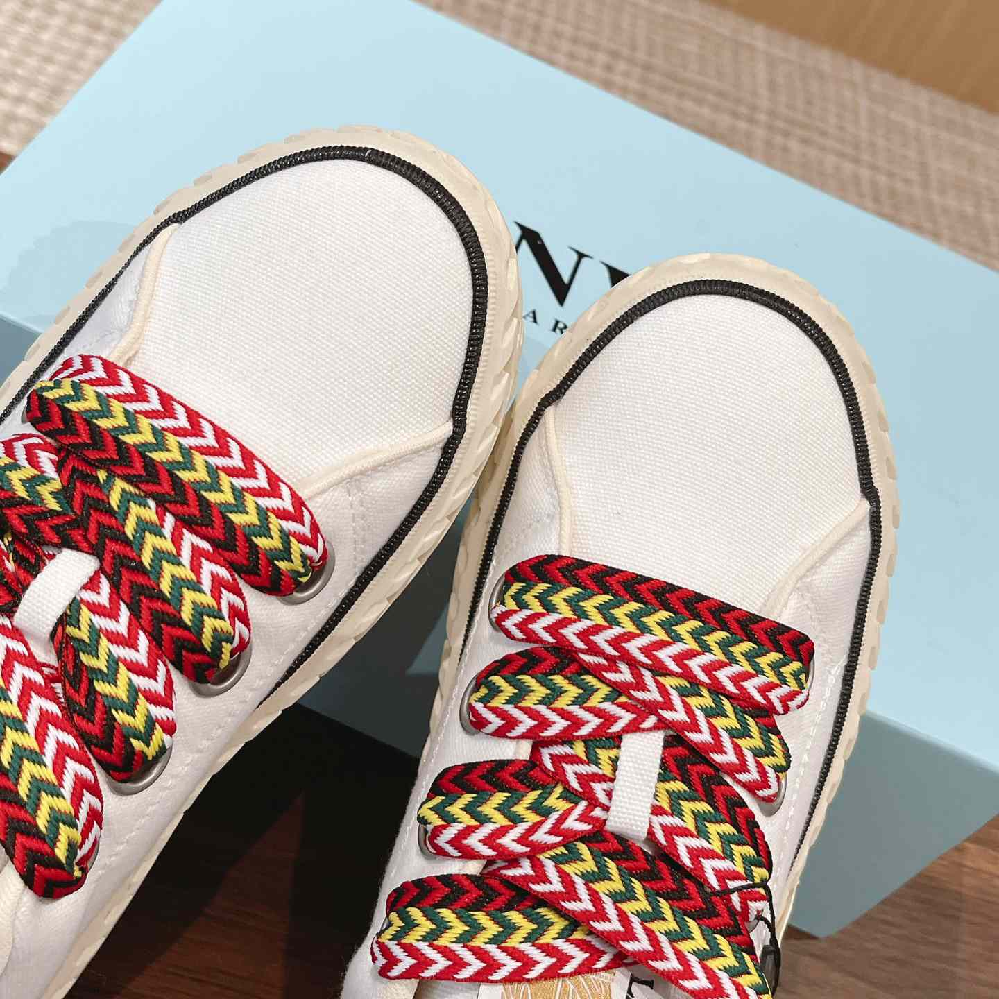 Lanvin Curbies Low-Top Sneakers - FashionPlug