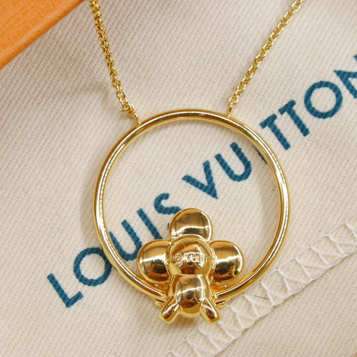 Louis Vuitton Vivienne Swinging  Necklace    M00799 - FashionPlug