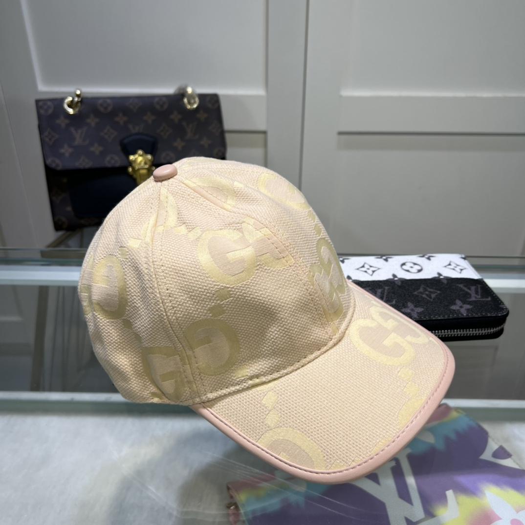 Gucci Jumbo GG Baseball Cap - FashionPlug
