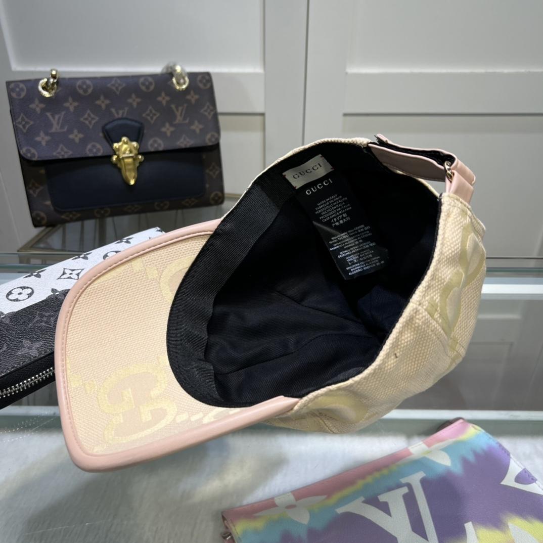 Gucci Jumbo GG Baseball Cap - FashionPlug