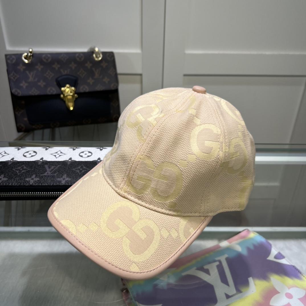 Gucci Jumbo GG Baseball Cap - FashionPlug