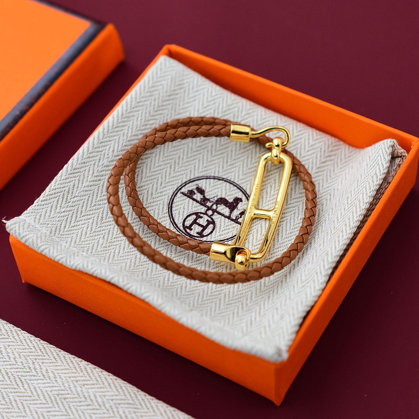 Hermes Roulis Double Tour Bracelet - FashionPlug