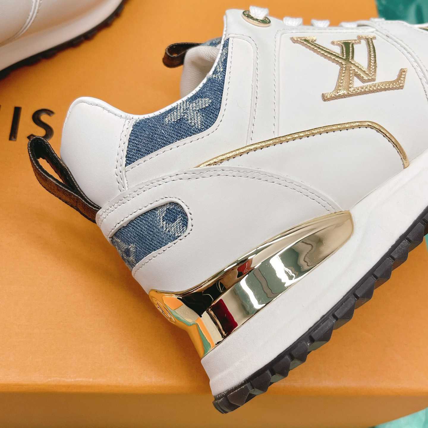 Louis Vuitton Run Away Sneaker   (upon uk size)   - FashionPlug