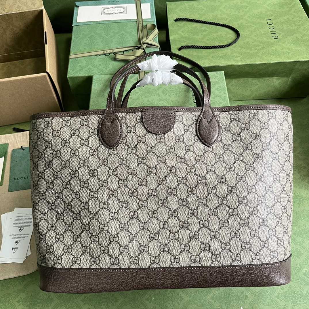 Gucci Ophidia Medium Tote Bag(38.5-28.5-15cm) - FashionPlug