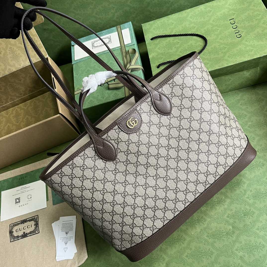 Gucci Ophidia Medium Tote Bag(38.5-28.5-15cm) - FashionPlug