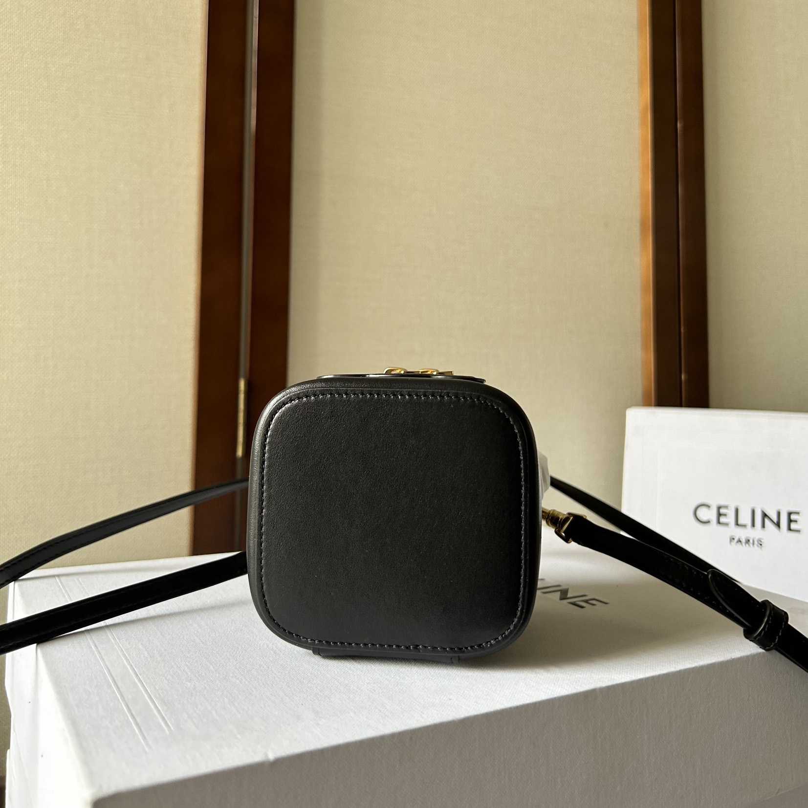 Celine Mini Vanity Case In Smooth Calfskin - FashionPlug