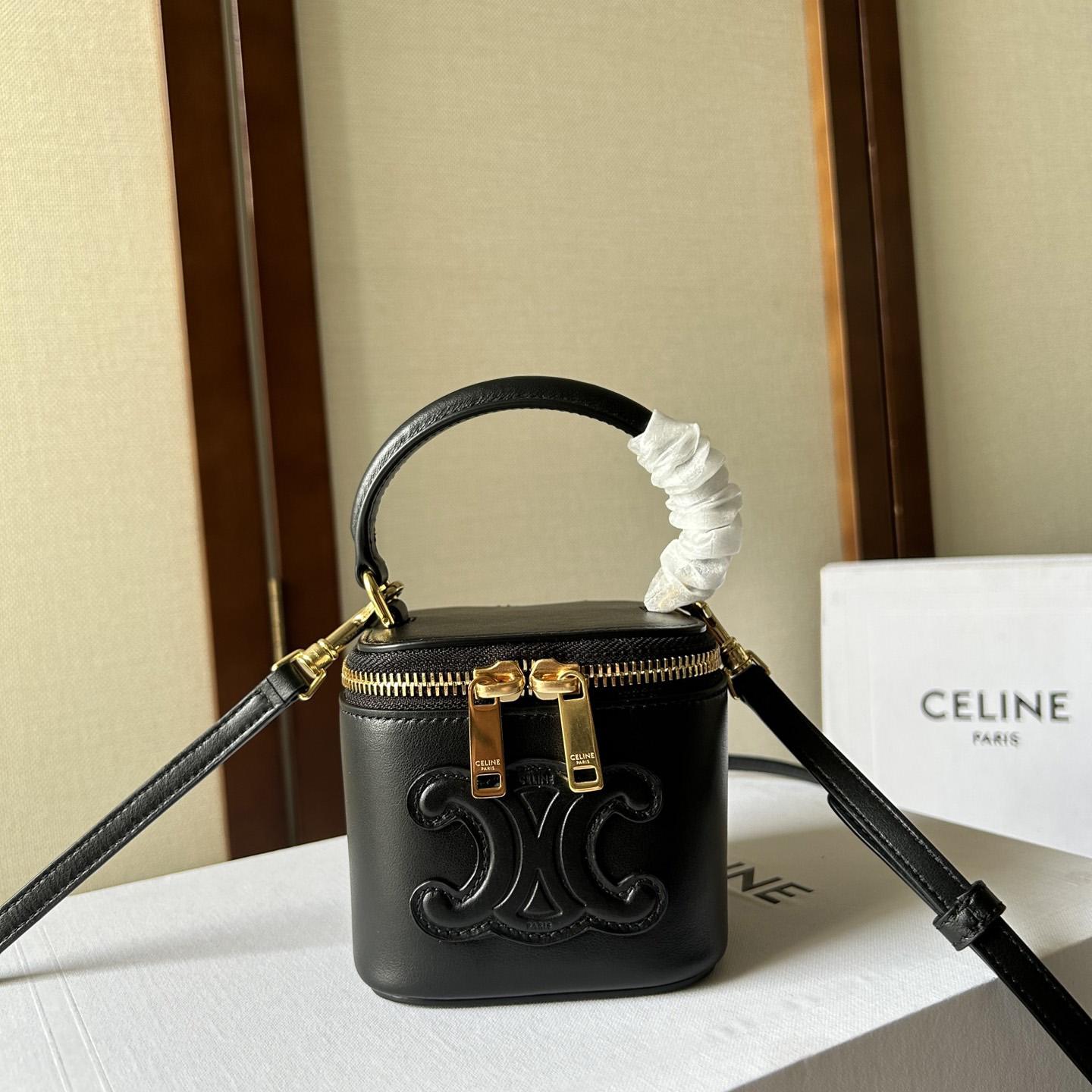 Celine Mini Vanity Case In Smooth Calfskin - FashionPlug