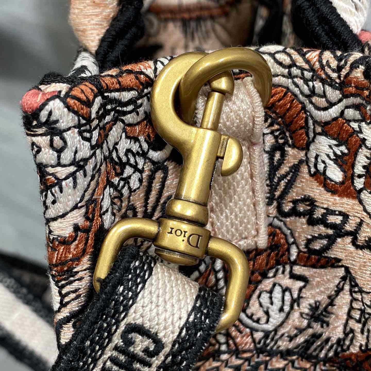 Dior Mini Dior Book Tote Phone Bag - FashionPlug