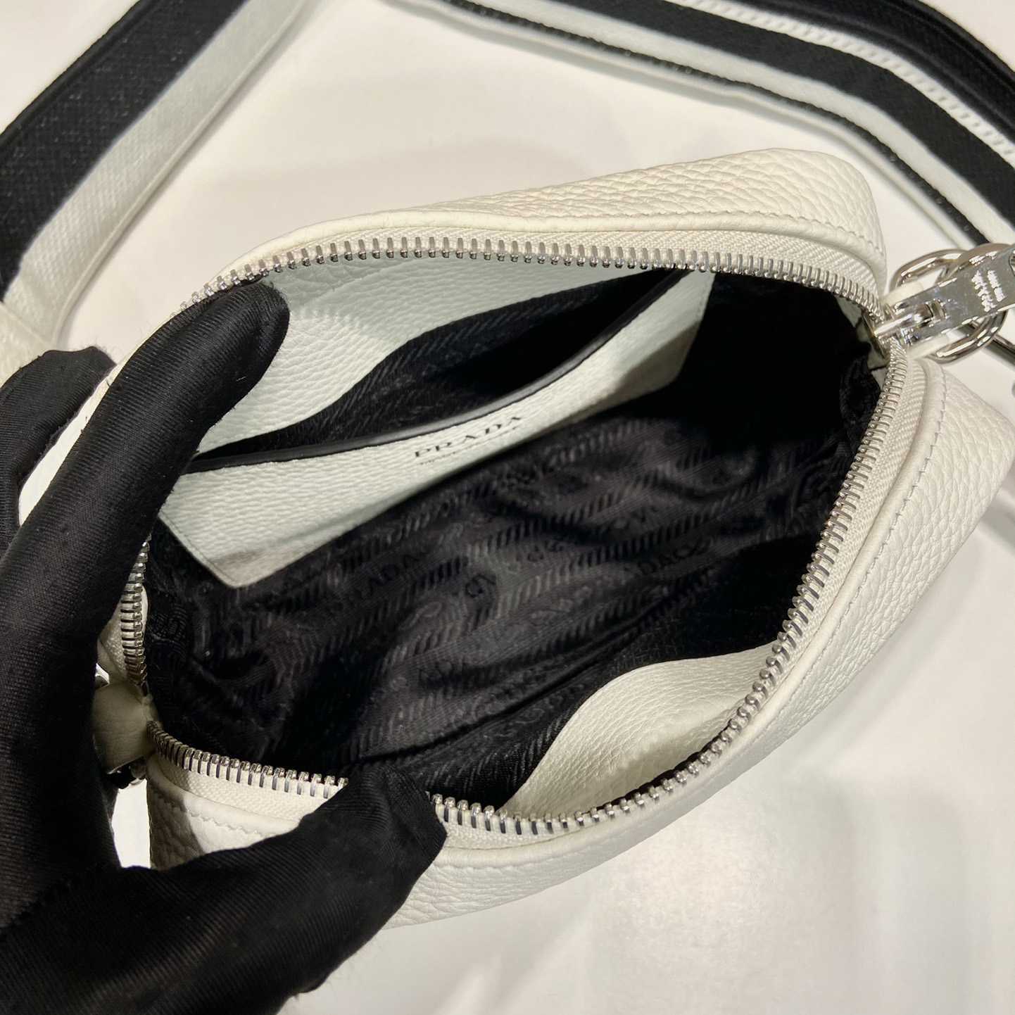 Prada Small Leather Bag - FashionPlug