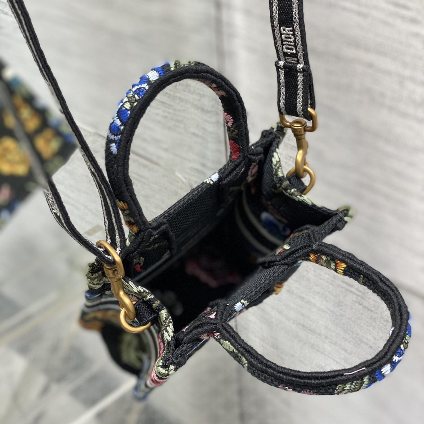 Dior Mini Dior Book Tote Phone Bag - FashionPlug