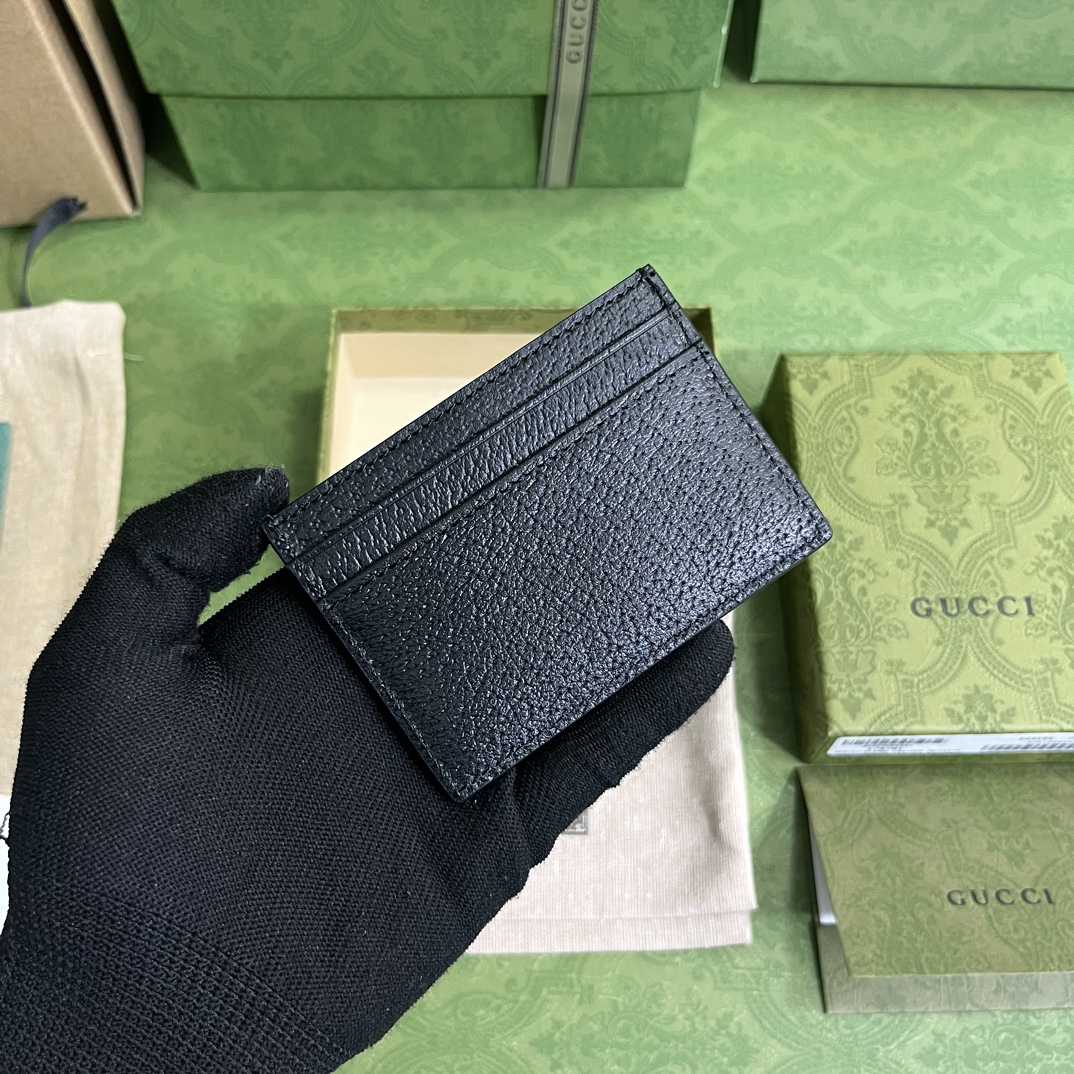 Gucci Card Case With Horsebit(10-7cm)    - FashionPlug