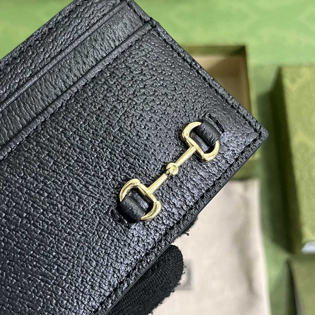Gucci Card Case With Horsebit(10-7cm)    - FashionPlug