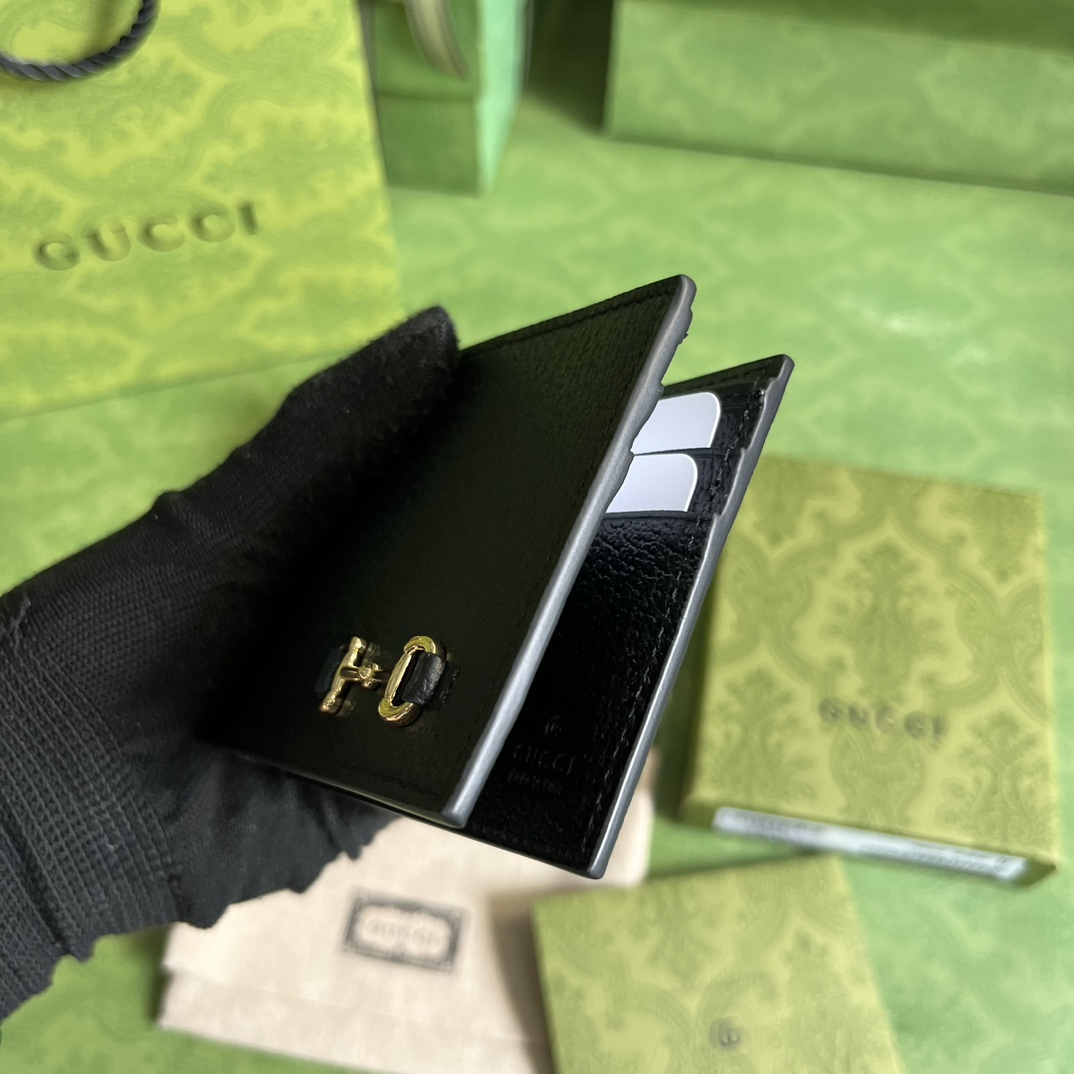 Gucci Mini Wallet With Horsebit - FashionPlug