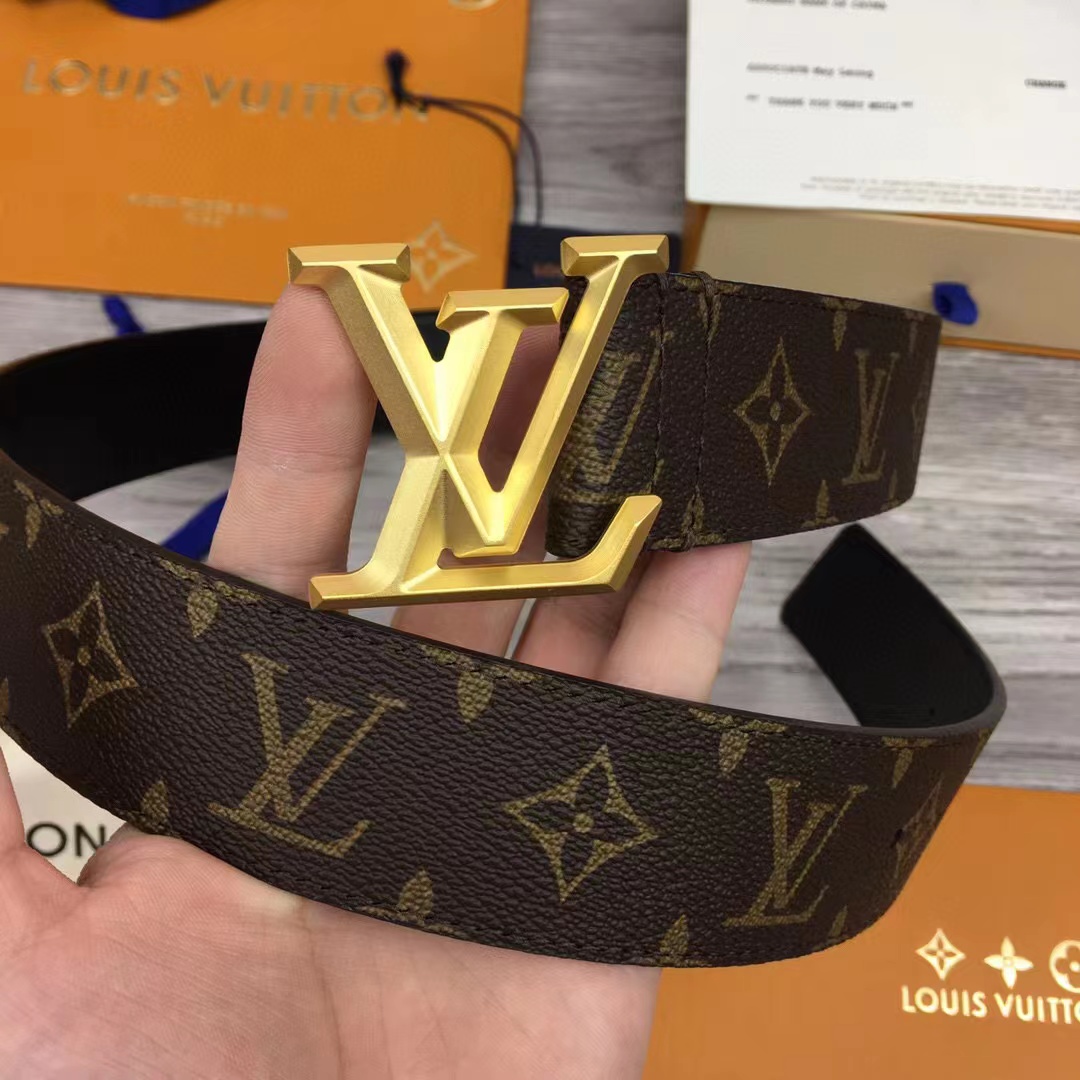 Louis Vuitton LV Initiales Reversible Belt   - FashionPlug