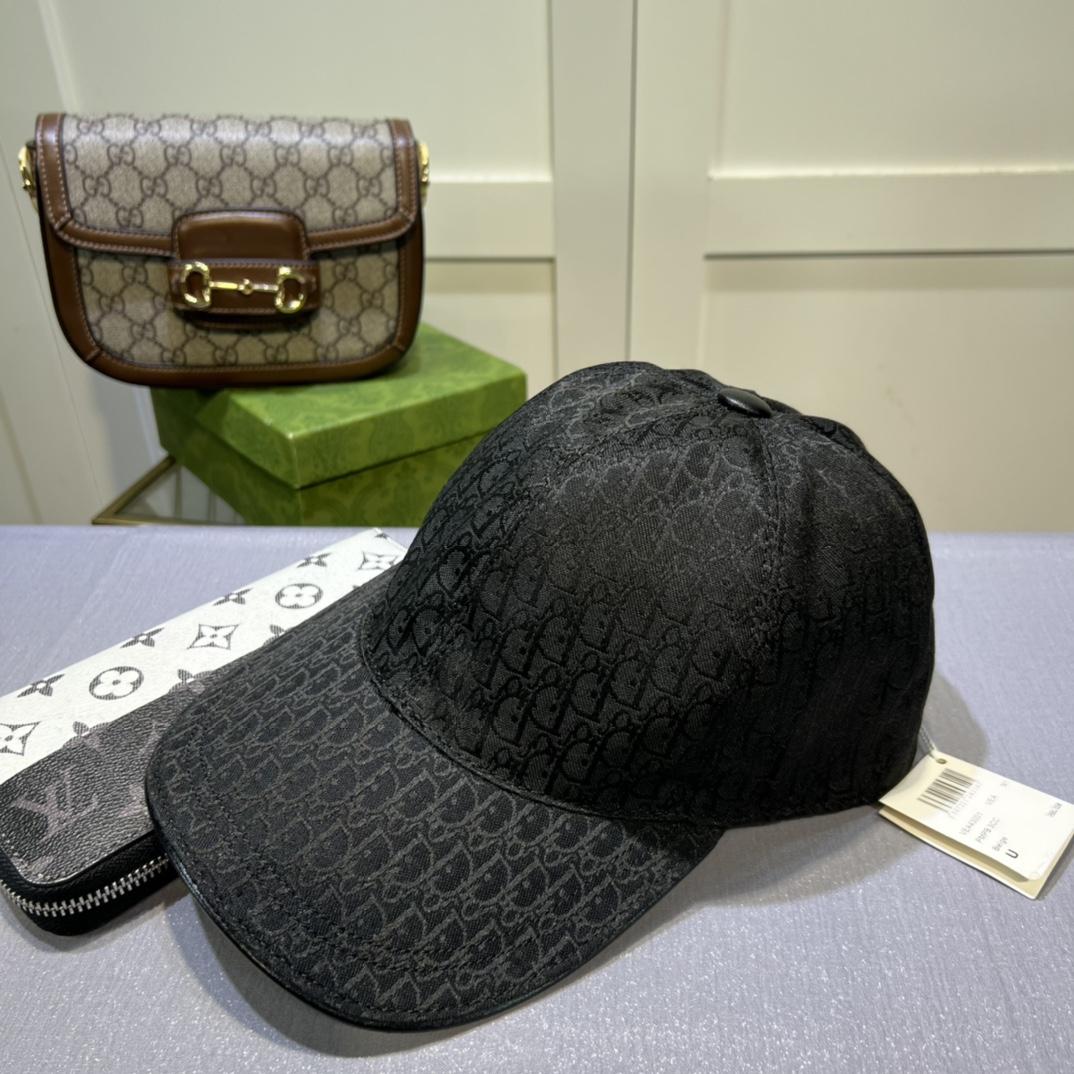Dior Oblique Baseball Cap - FashionPlug