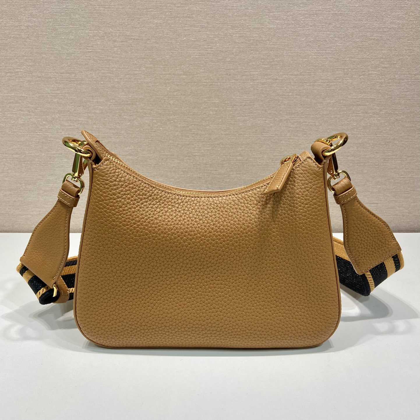 Prada Leather Shoulder Bag - FashionPlug