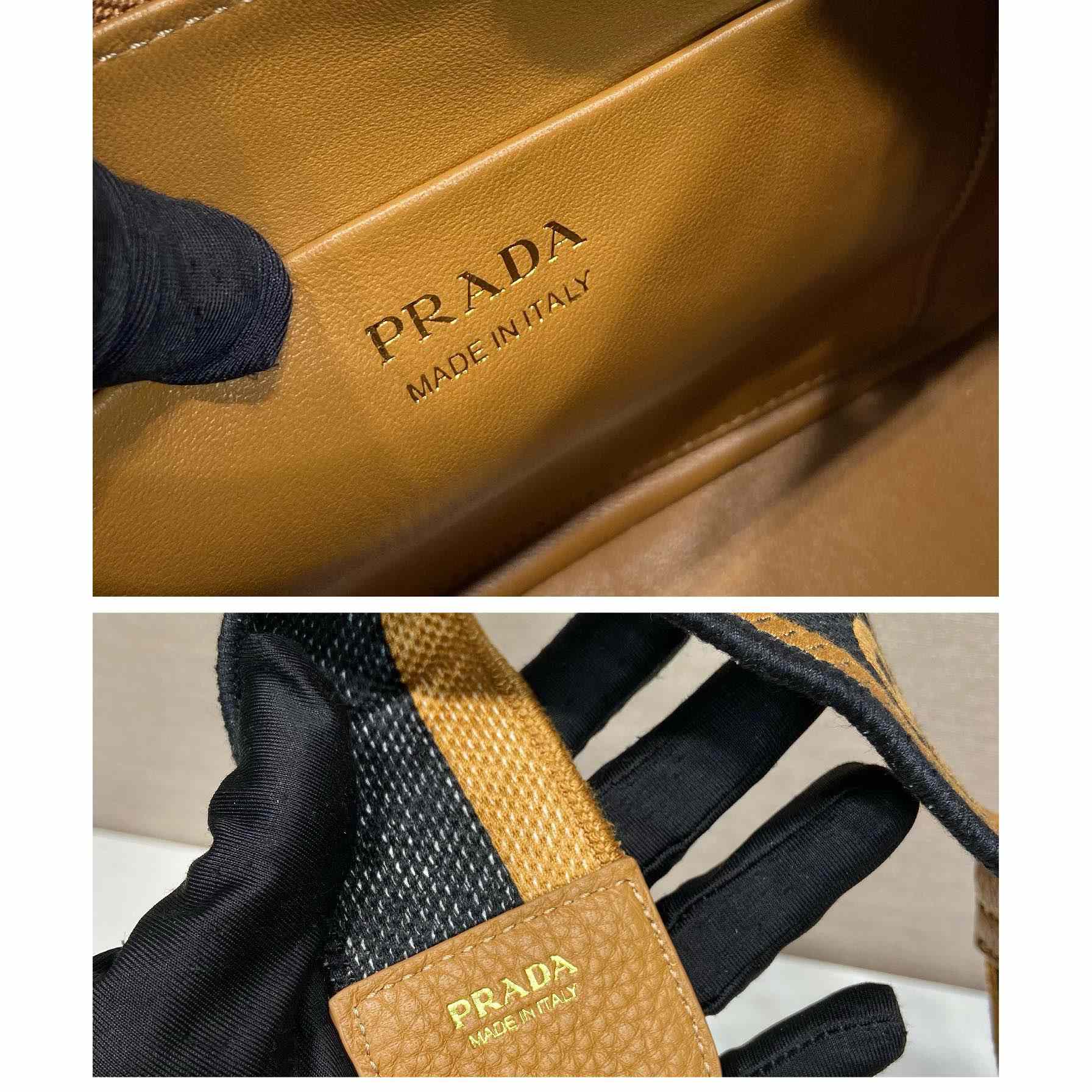 Prada Leather Shoulder Bag - FashionPlug