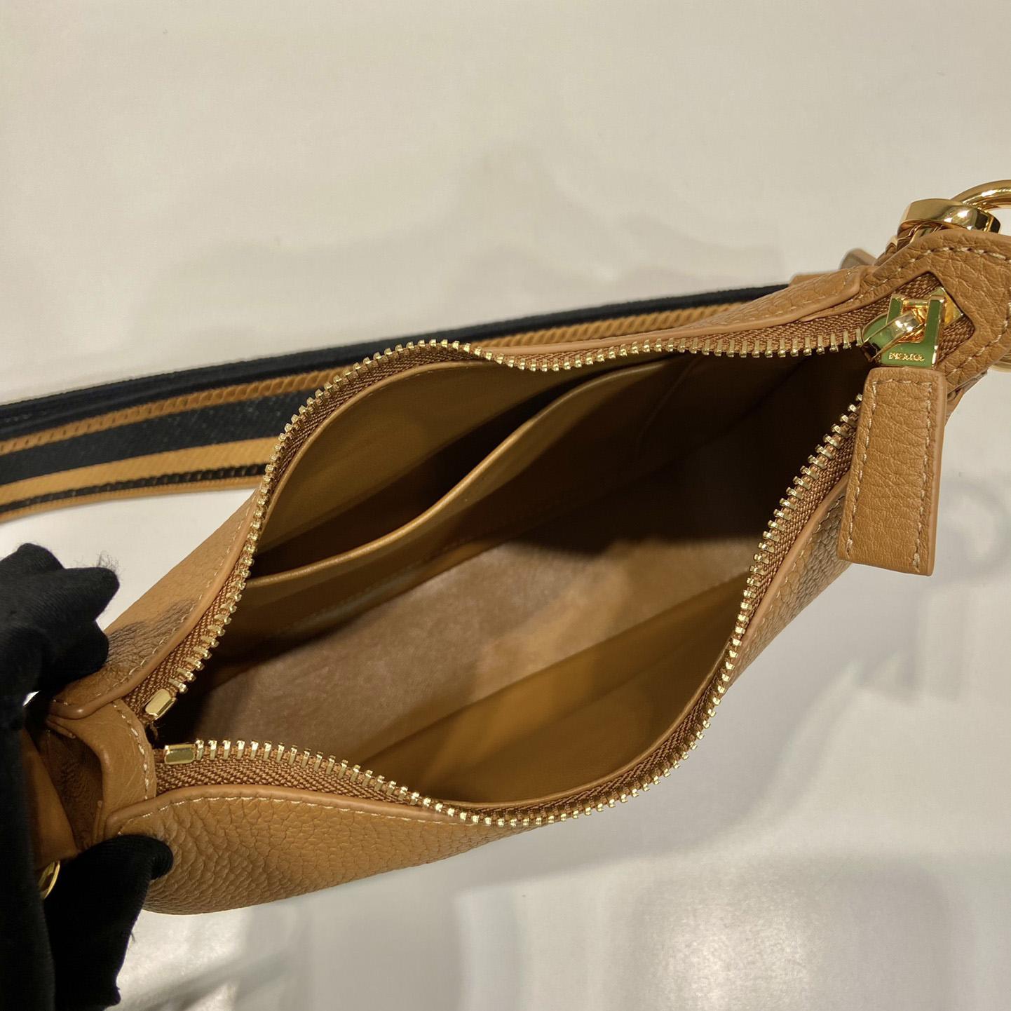Prada Leather Shoulder Bag - FashionPlug