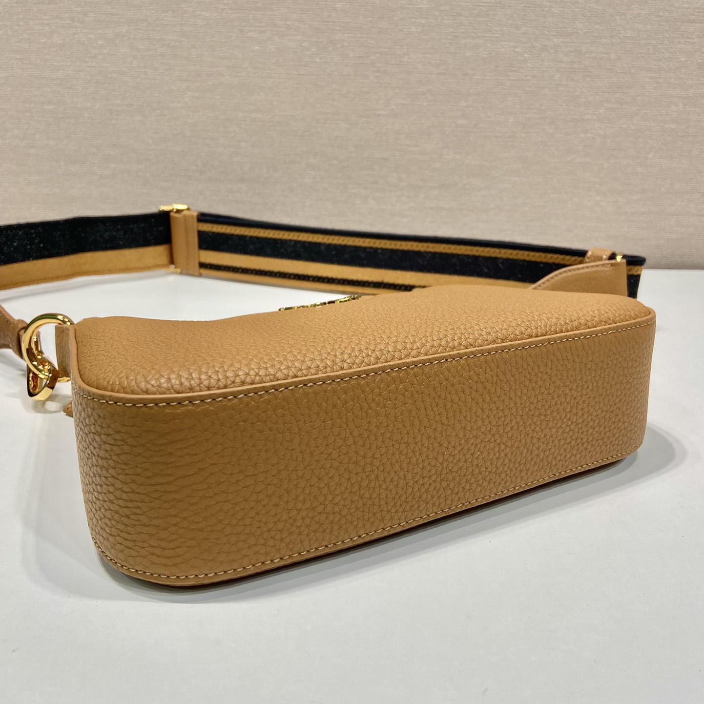 Prada Leather Shoulder Bag - FashionPlug