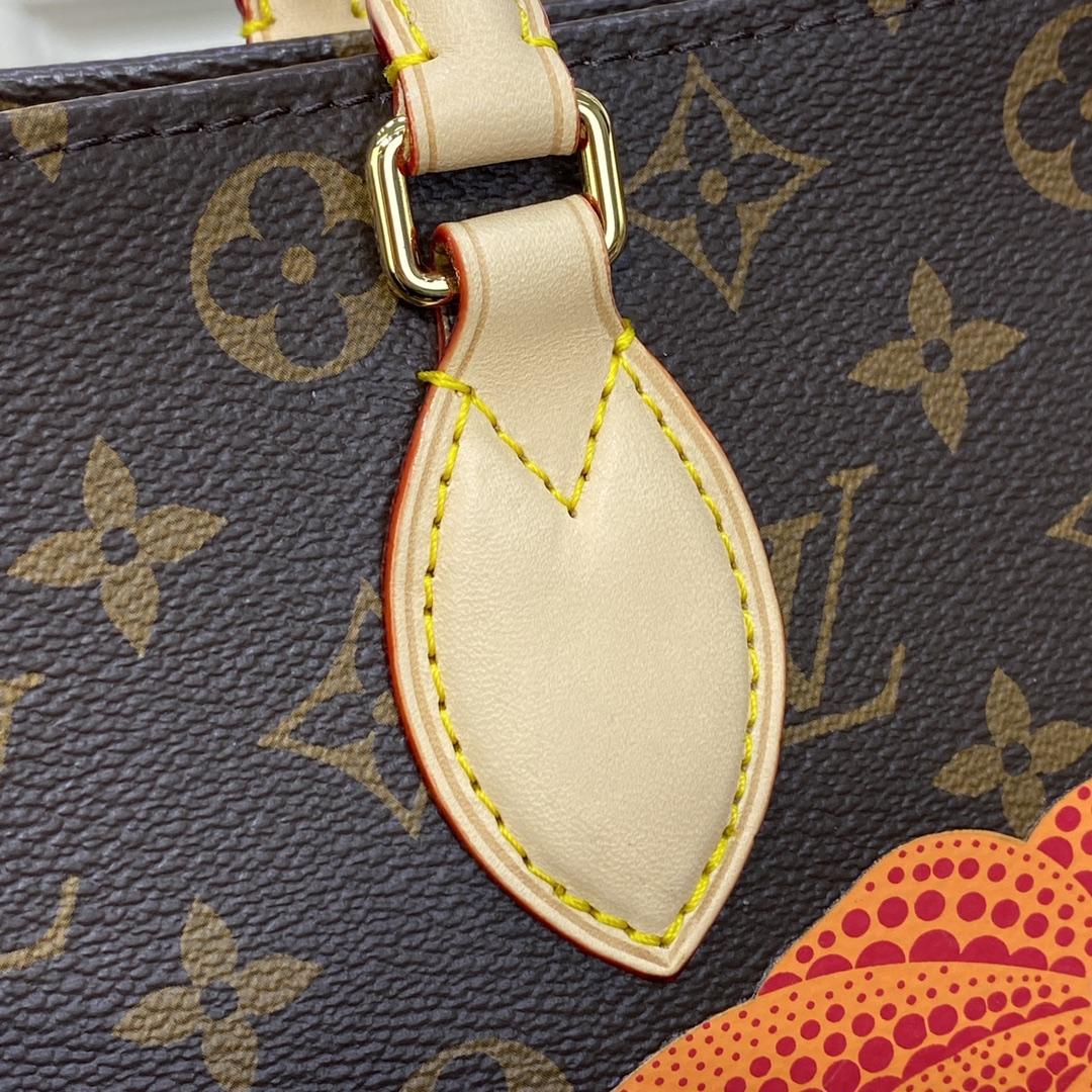 Louis Vuitton LV x YK OnTheGo MM (34*26*13cm) M46466 - FashionPlug