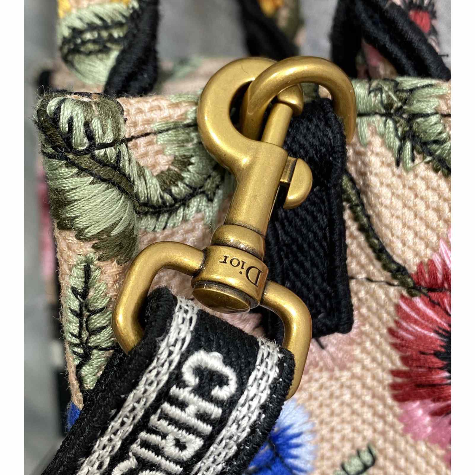 Dior Mini Dior Book Tote Phone Bag - FashionPlug