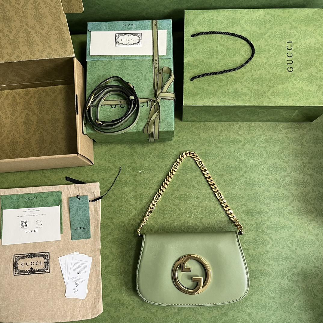 Gucci Blondie Shoulder Bag(28-16-4cm) - FashionPlug