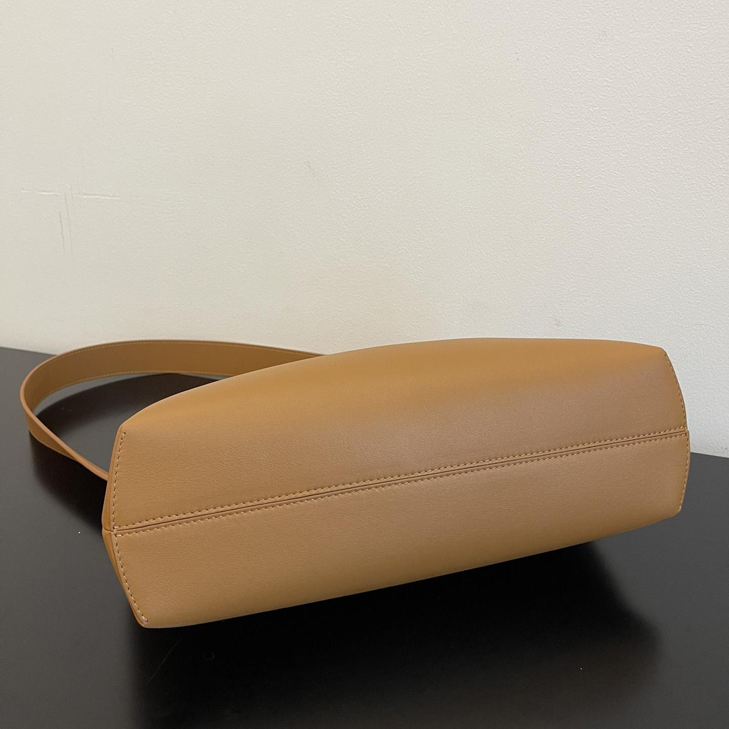 Fendi First Medium Brown Leather Bag - FashionPlug