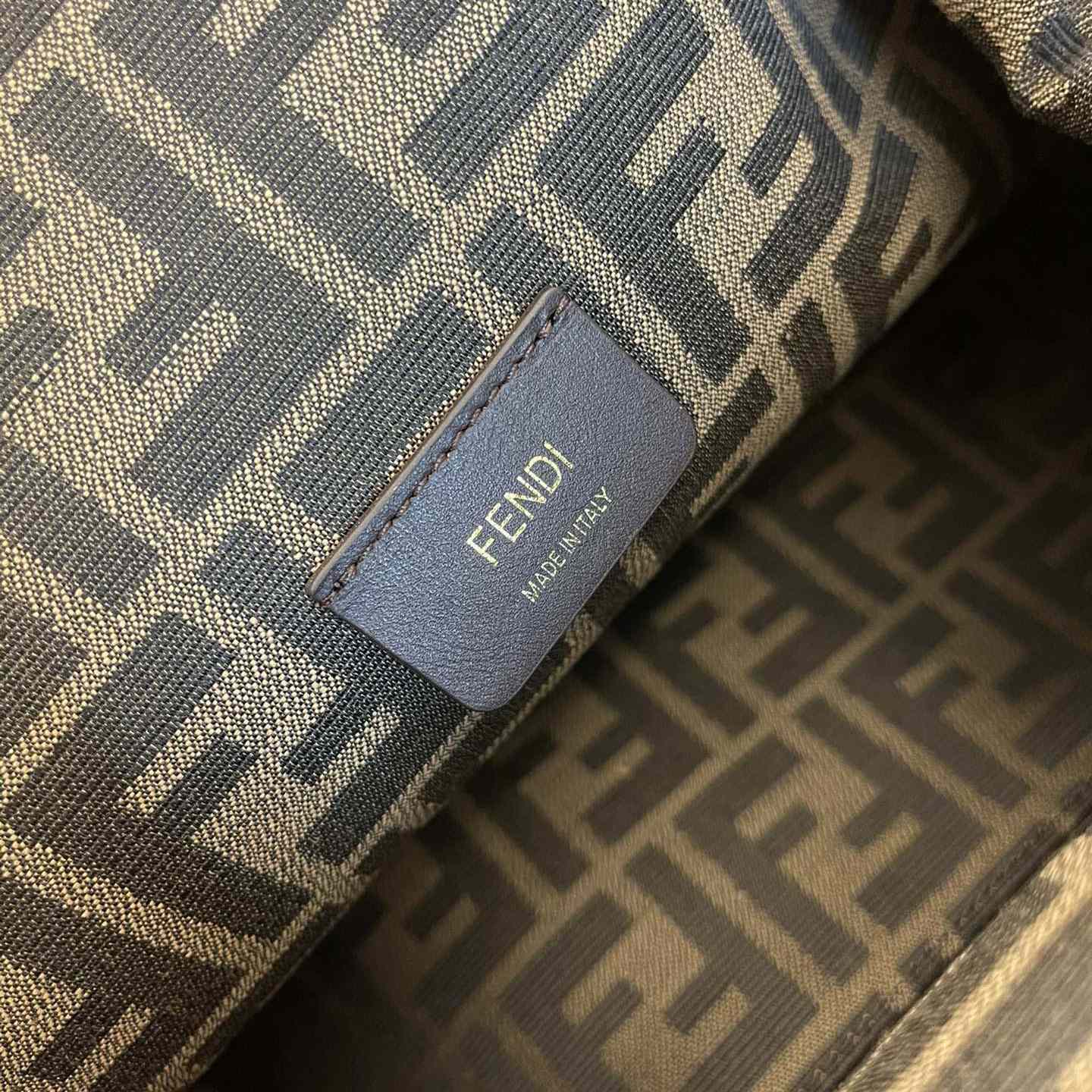Fendi First Medium Brown Leather Bag - FashionPlug
