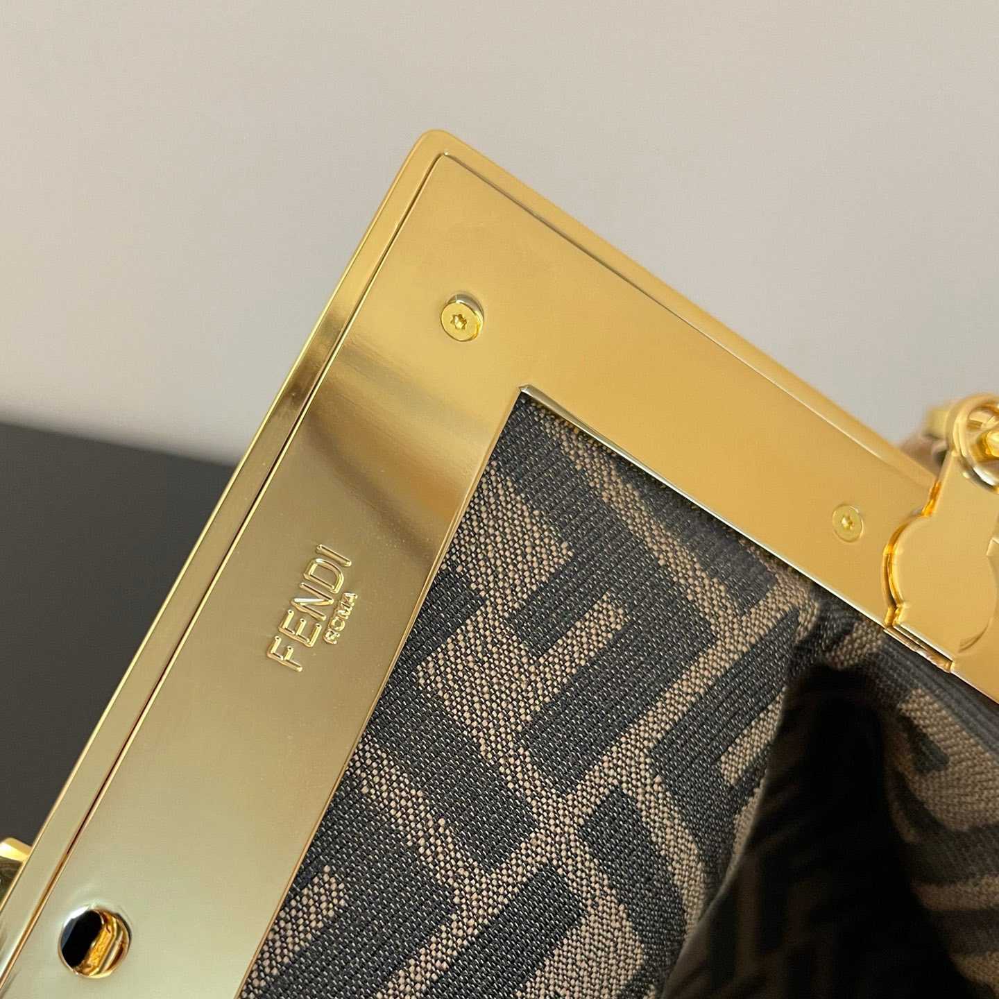Fendi First Medium Brown Leather Bag - FashionPlug
