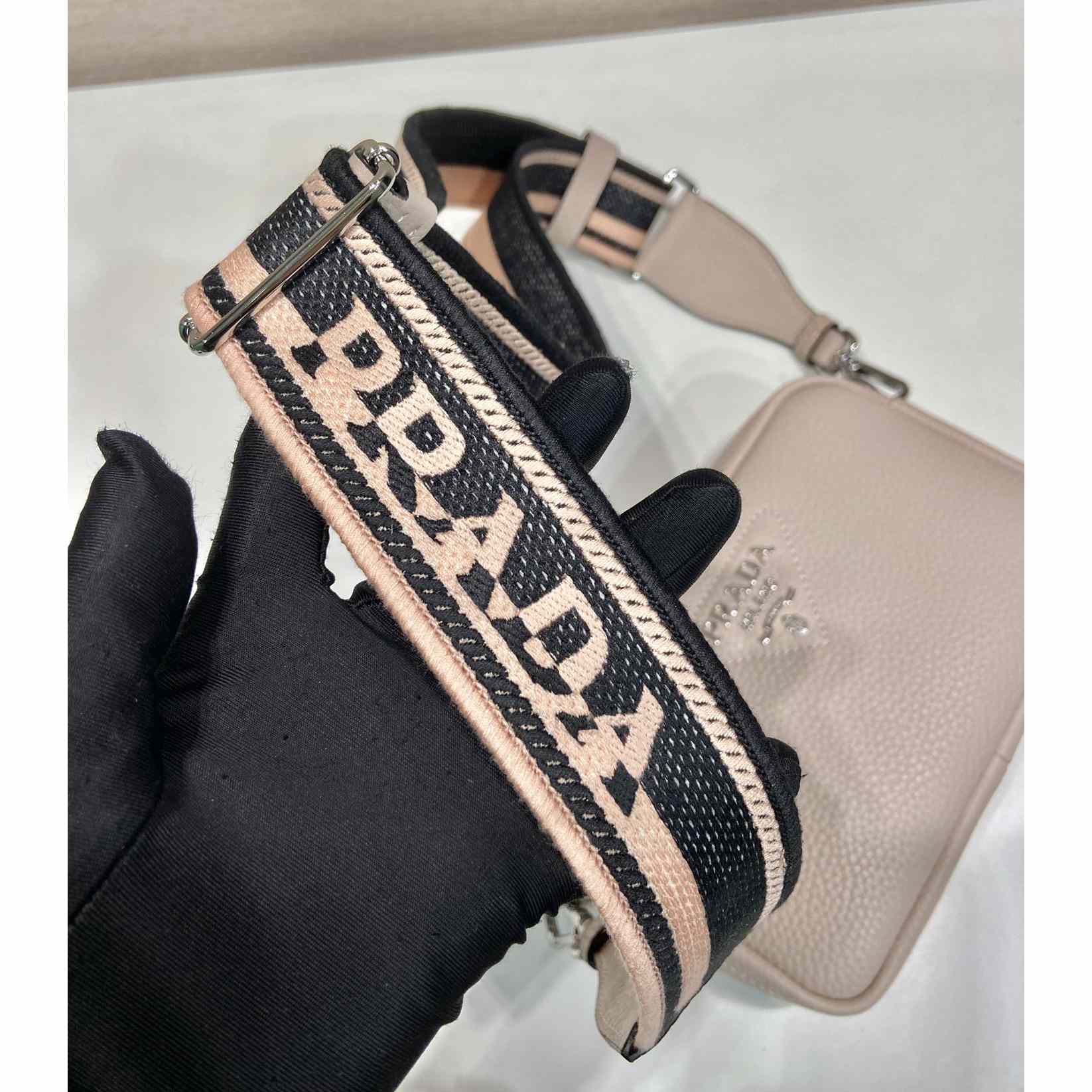 Prada Small Leather Bag - FashionPlug
