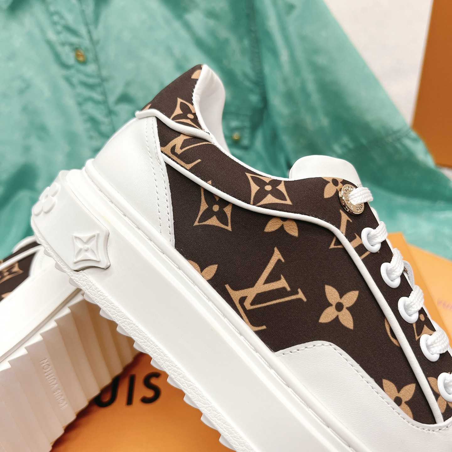 Louis Vuitton Time Out Sneaker (upon uk size)   - FashionPlug