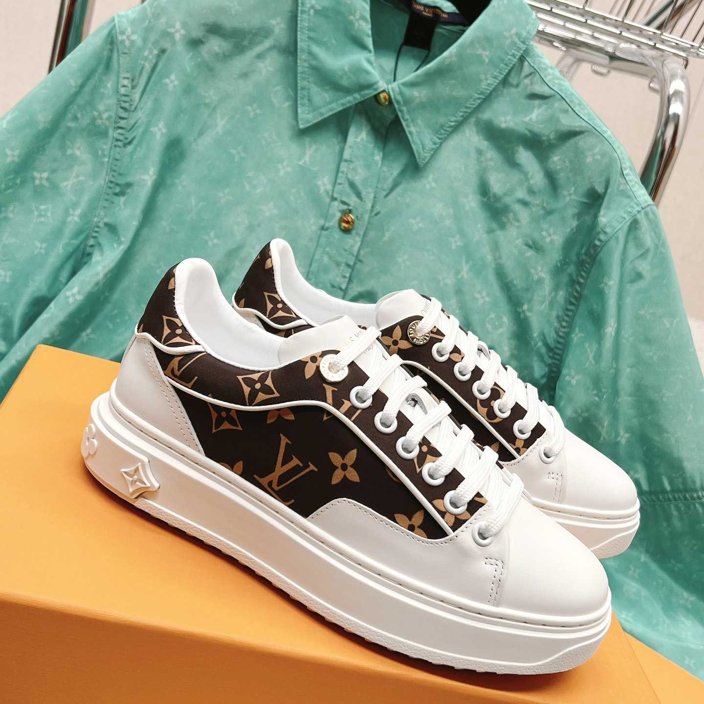 Louis Vuitton Time Out Sneaker (upon uk size)   - FashionPlug