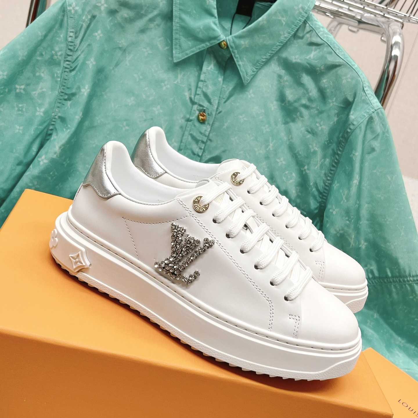 Louis Vuitton Time Out Sneaker (upon uk size)  1AAW10 - FashionPlug