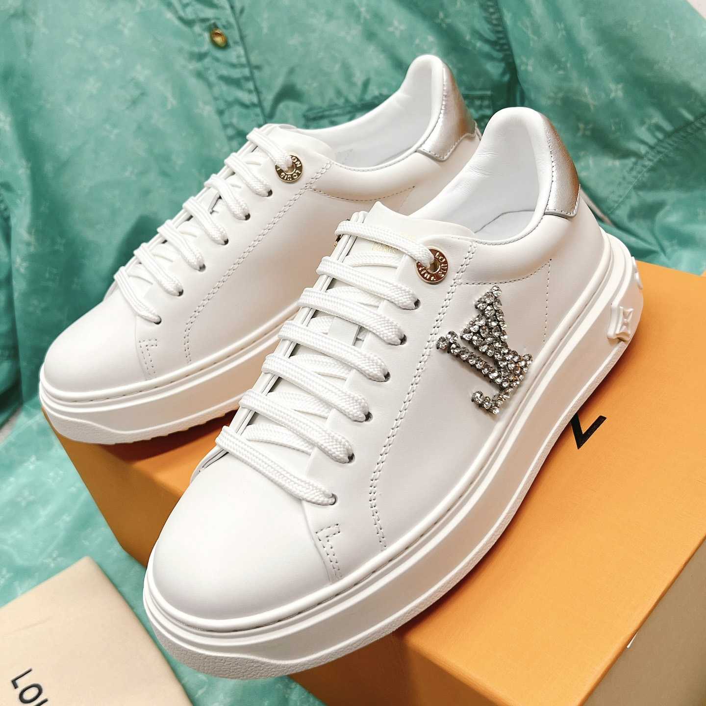 Louis Vuitton Time Out Sneaker (upon uk size)  1AAW10 - FashionPlug