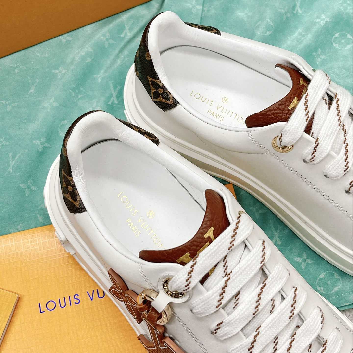 Louis Vuitton Time Out Sneaker (upon uk size)      - FashionPlug