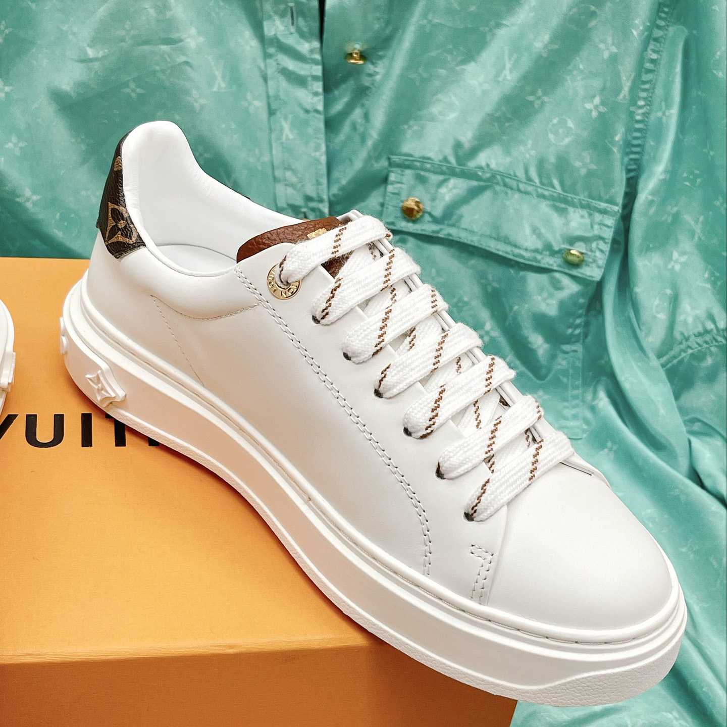 Louis Vuitton Time Out Sneaker (upon uk size)      - FashionPlug