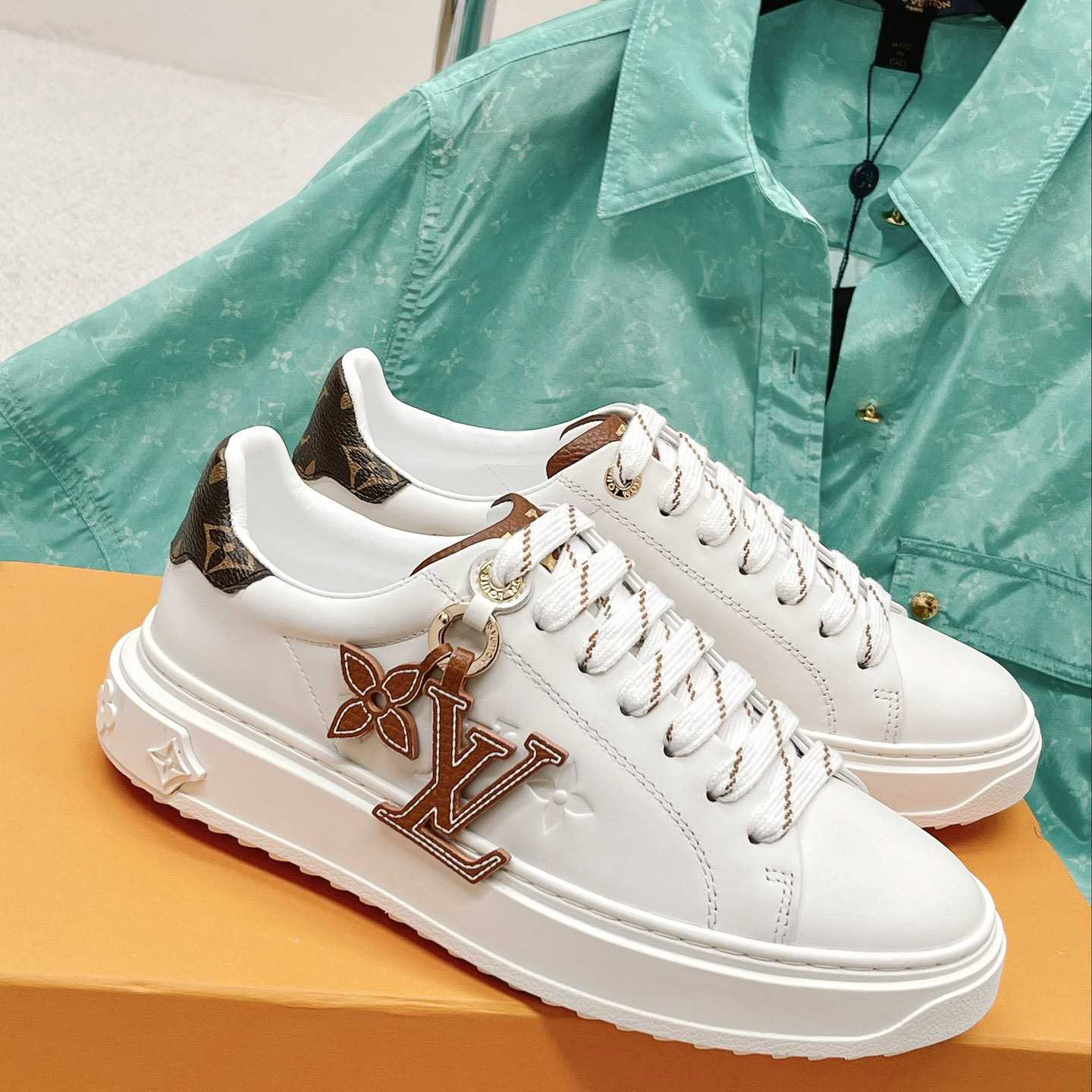 Louis Vuitton Time Out Sneaker (upon uk size)      - FashionPlug