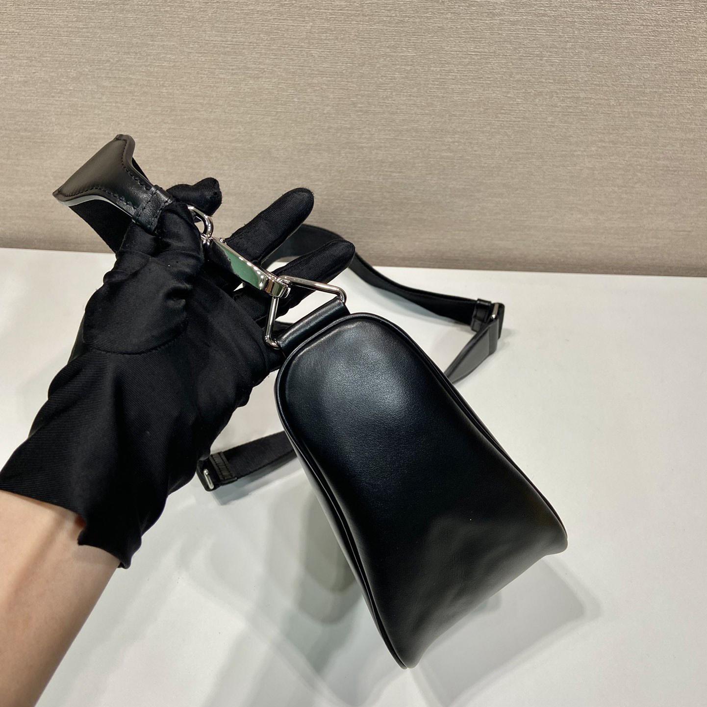 Prada Triangle Leather Bag - FashionPlug